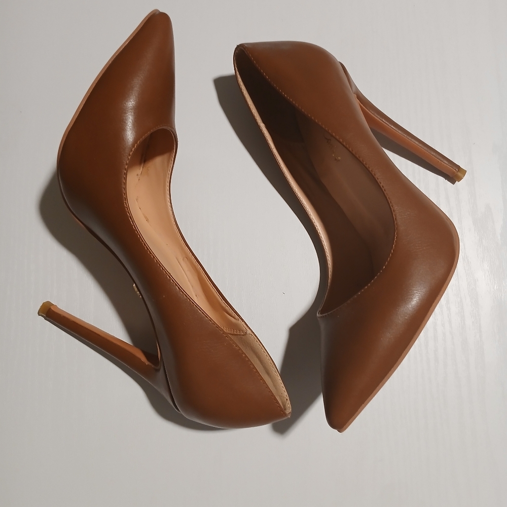 Brown Stiletto Heel Sz 9